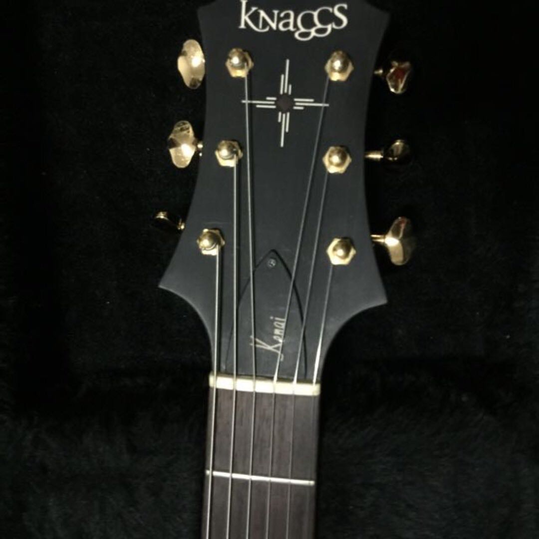 KNAGGS GUITARS T2 KENAI DOUBLE PURF CHOCOLATE / CREME, Hobbies & Toys