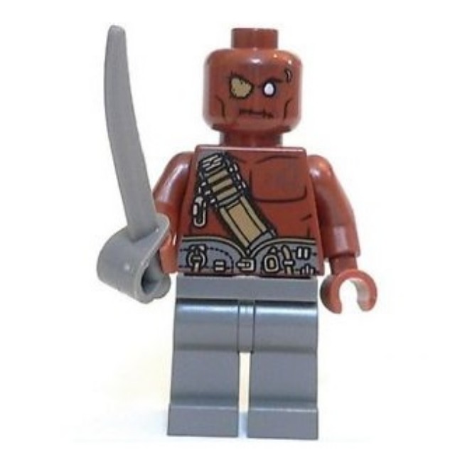 Genuine Lego GUNNER ZOMBIE Minifigure Pirates of the Caribbean 4191 4194 4195