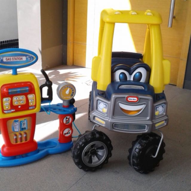 little tikes gas station