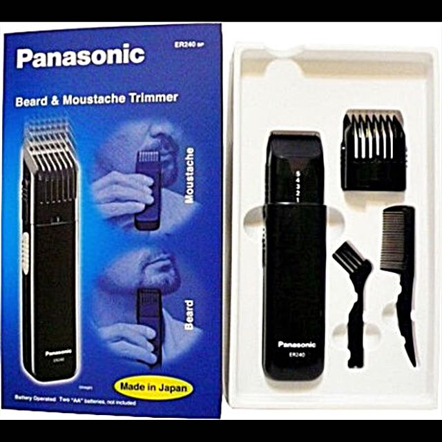 Panasonic beard hot sale and mustache trimmer