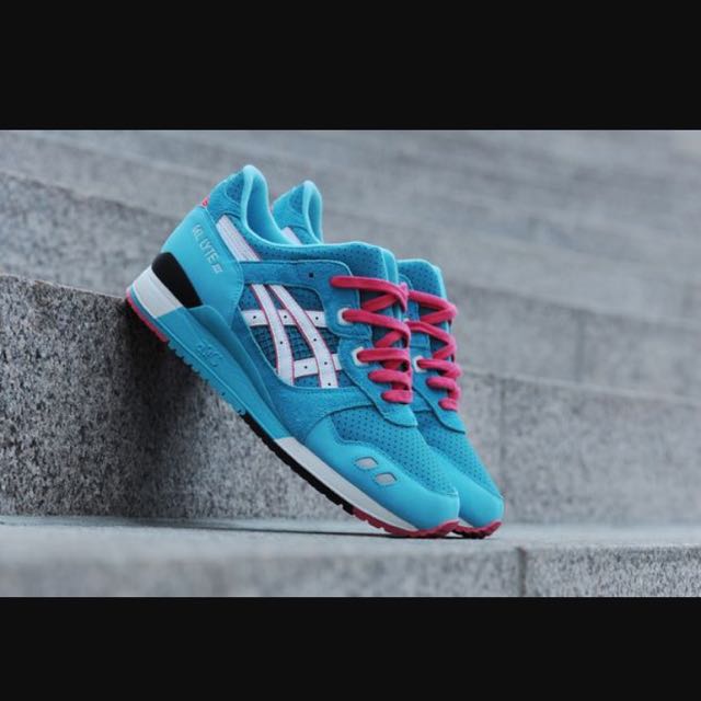 Price Reduced Asics Gel Lyte III Teal Dragon Men s Fashion