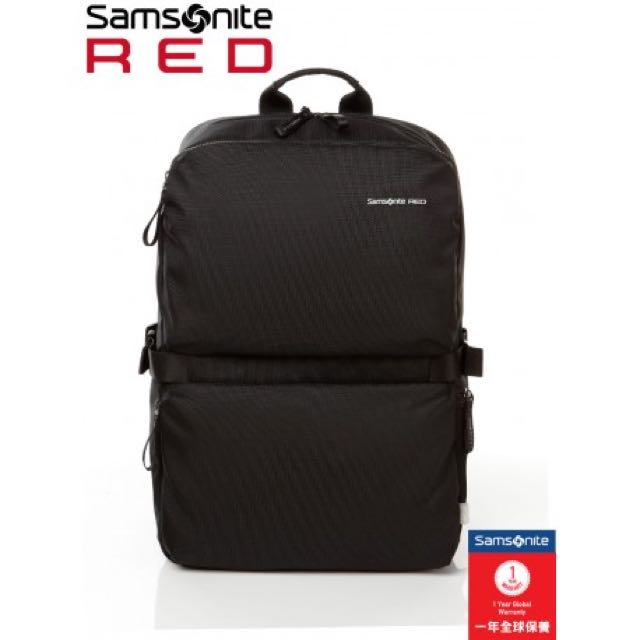 Samsonite red clovel backpack discount