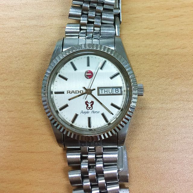 Vintage Rado Purple Horse (seiko rolex 