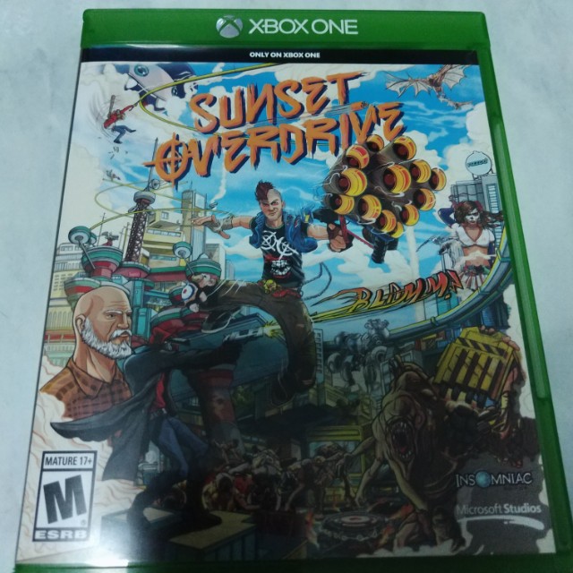 Wallpaper Xbox One Sunset Overdrive Toys Games Video Gaming Video Games For Free