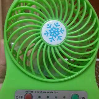 Rechargeable fan