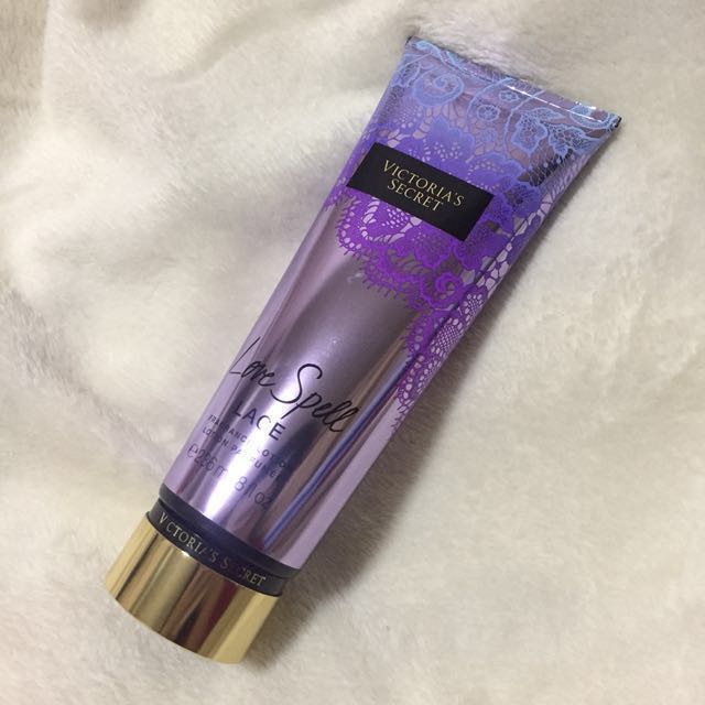 FREE SHIPPING VICTORIA S SECRET Fragrance Lotion Love Spell LACE