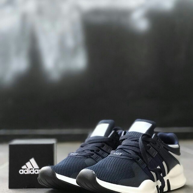 Adidas EQT Advance Navy Blue Men s Fashion Footwear Sneakers on