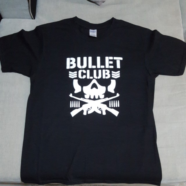 Bullet Club T-shirt NJPW, Men's Fashion, Tops & Sets, Tshirts & Polo Shirts  on Carousell
