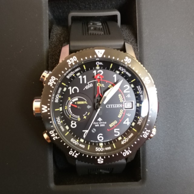 Citizen BN505807E Mens EcoDrive Watch Promaster Altichron, Men