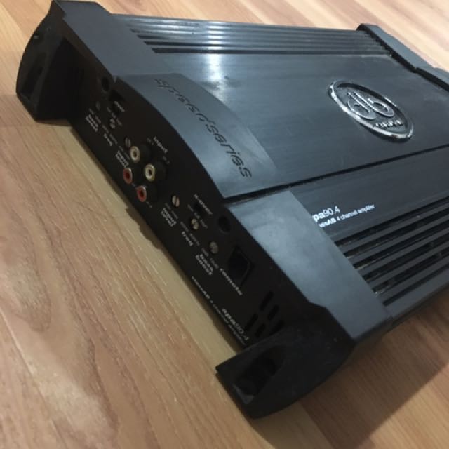 DB Drive Speed series SPA 90.4 amplifier , Car Accessories on Carousell