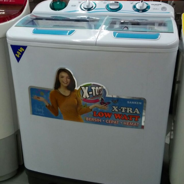 Dp 0 Bunga 1 99 Kredit Mesin Cuci Sanken Tw 1123 Serba Serbi Di Carousell