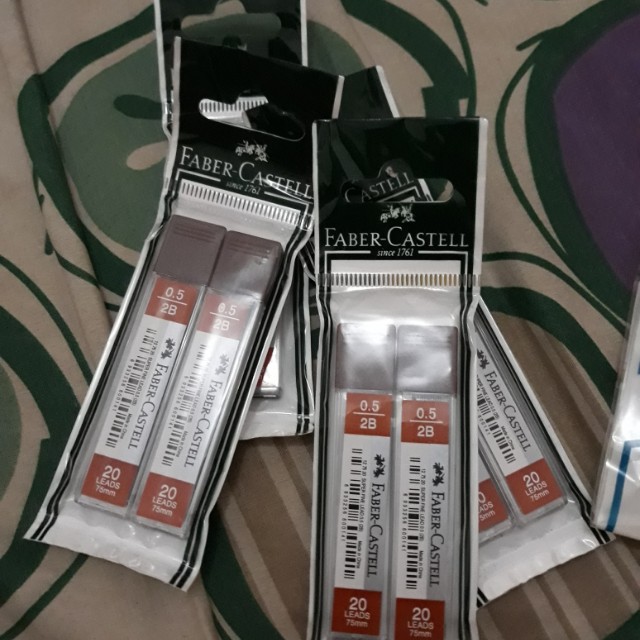 Isi Pensil Mekanik Faber Castell Dab Pilot Books Stationery
