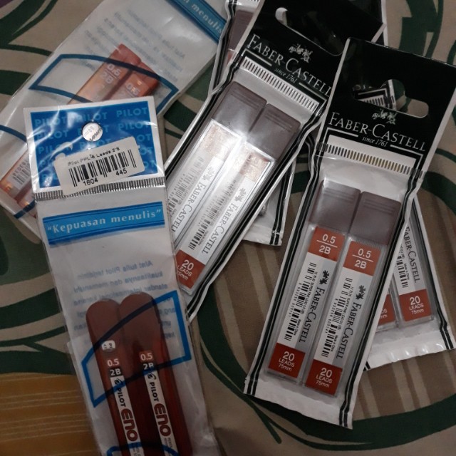 Isi Pensil Mekanik Faber Castell Dab Pilot Books Stationery