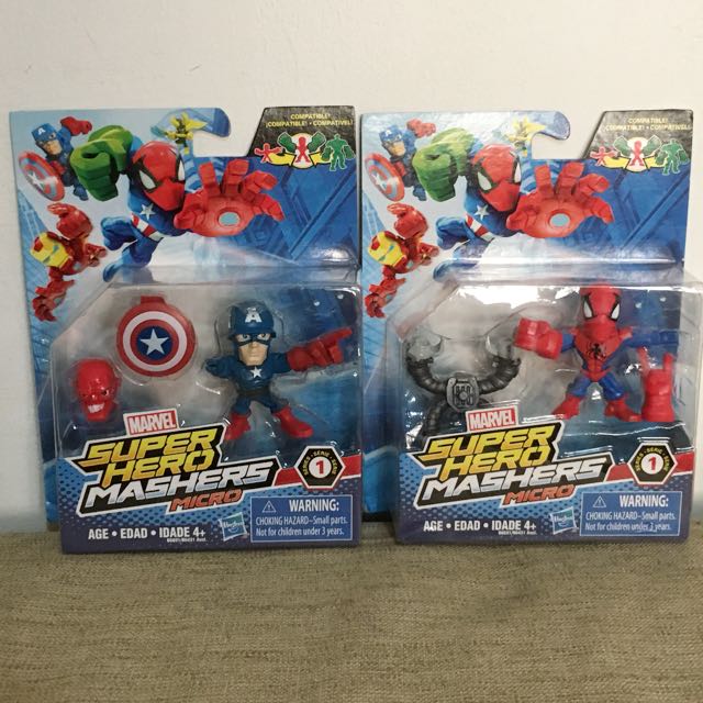 marvel super hero mashers captain america