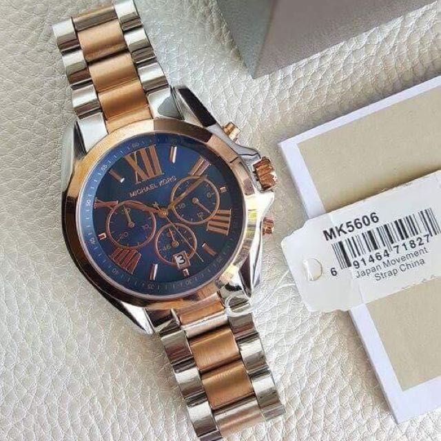 Næb morgenmad blive imponeret Michael Kors - Bradshaw Two-Tone Watch, Luxury, Watches on Carousell