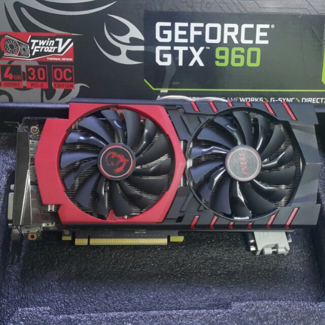 Msi Nvidia Gtx 960 4gb Electronics Computer Parts Accessories On Carousell