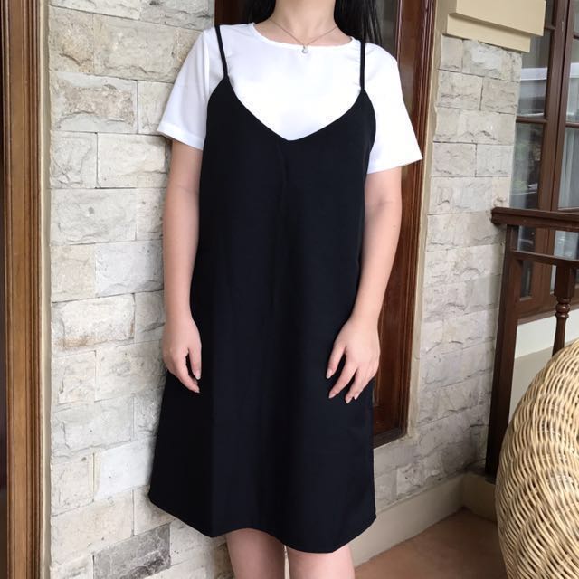 Overall discount dress korea