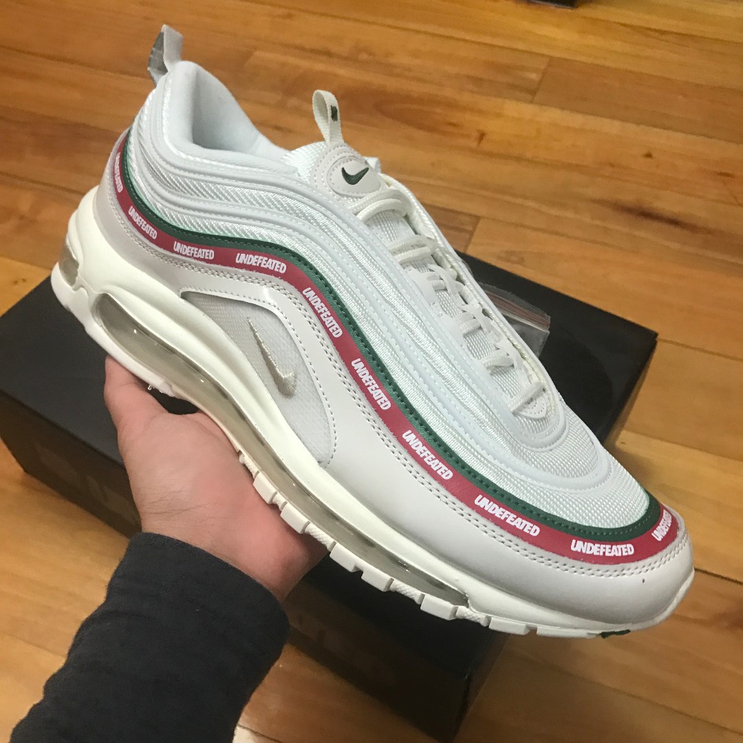 nike air 97 undefeated white