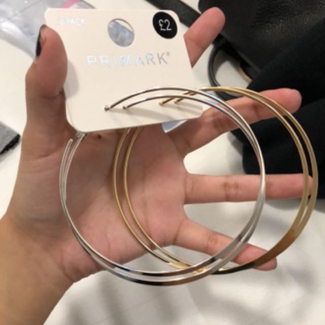 Primark hoop earrings outlet