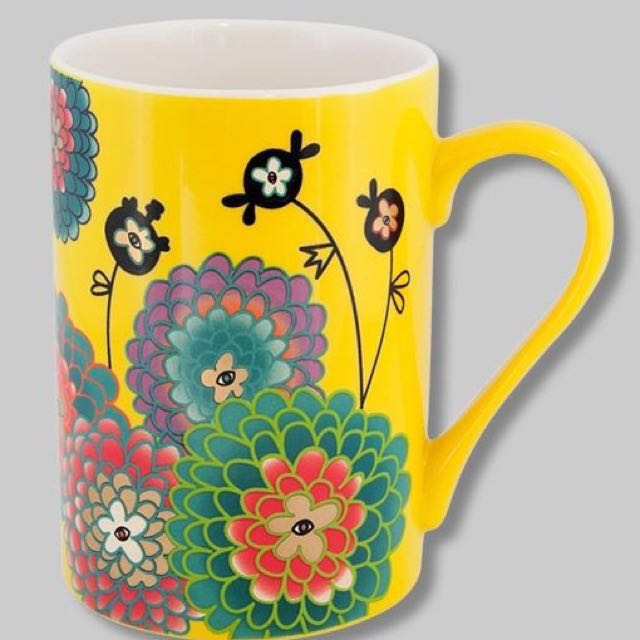 Pylônes Tazza Schluck Jardin Flori – Porcellana 7,2x10,2 Cm, Lavabile In Lavastoviglie E Adatta Al Microonde