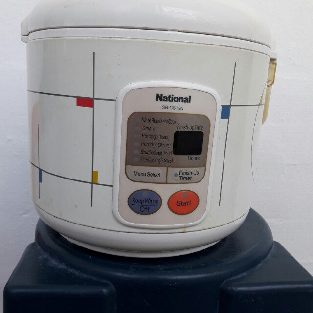 Rice Cooker National SRCS15N, TV & Home Appliances, Kitchen Appliances