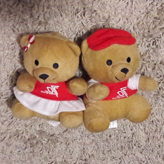 Teddy Bear Couples Sia 70th Anniversary Toys Games Bricks Figurines On Carousell