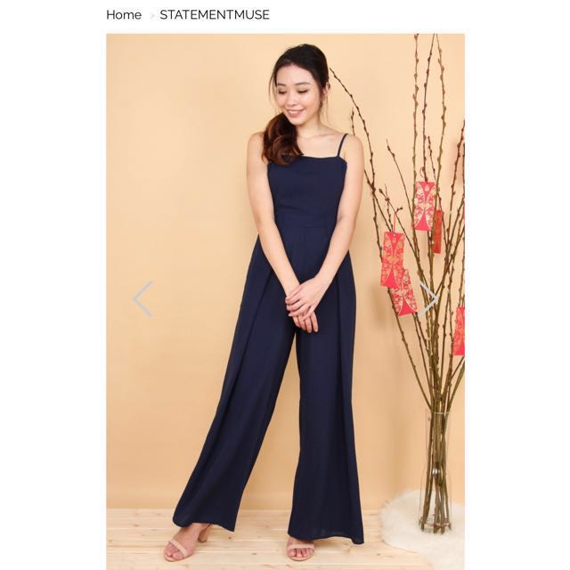 midnight blue jumpsuit