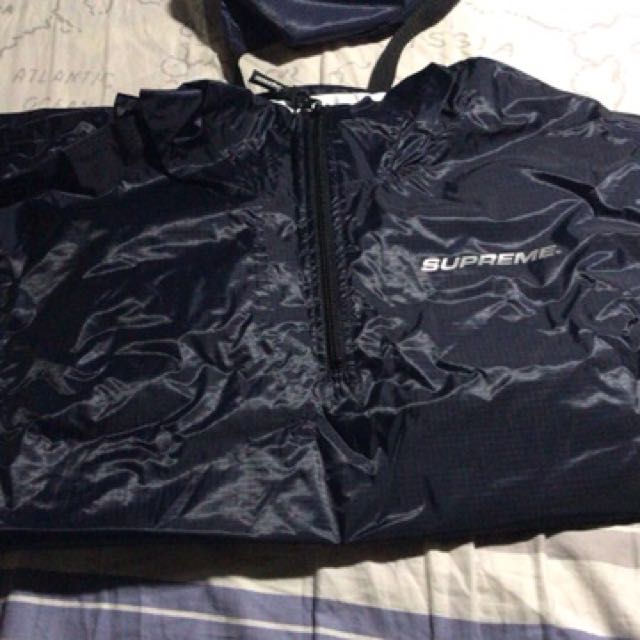 Supreme 17FW Packable Ripstop Pullover, 男裝, 外套及戶外衣服