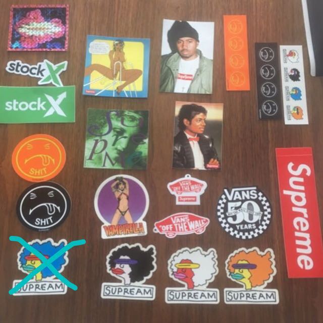 supreme stickers for sale