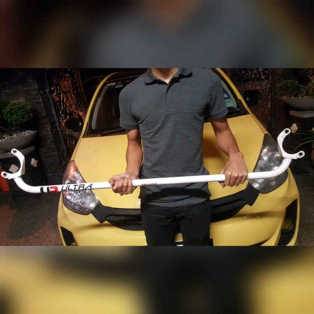 Ultra Racing Front Strut Bar For Perodua Myvi Se Icon 1 5 1 3 Auto Accessories On Carousell