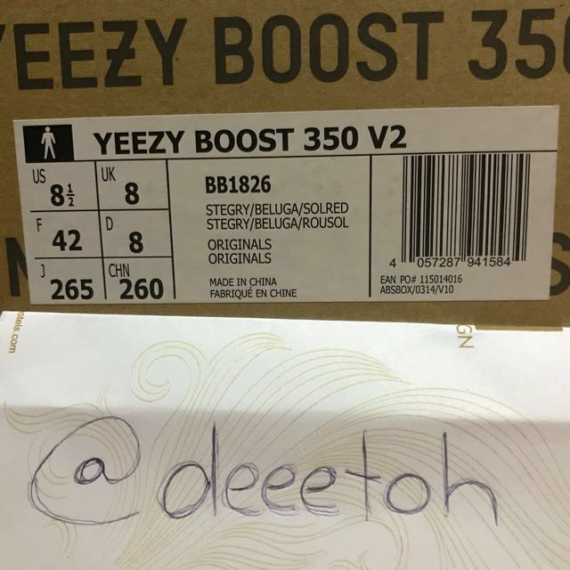 Yeezy boost 35 v2 bb1826 on sale