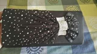 Tas samping hitam
