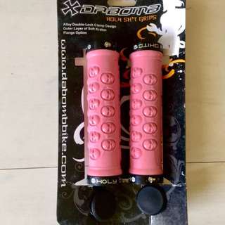 pink bike handle grips