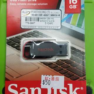 SanDisk 16G Cruzer USB Flash ultra plano 😀👍
