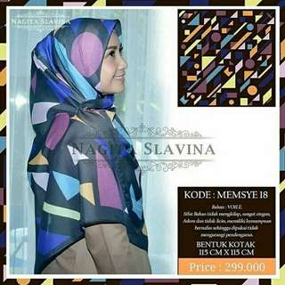 Square Hijab by Nagita Slavina