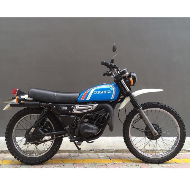 1978 Suzuki TS185 Classic Scrambler nego Motorcycles on Carousell