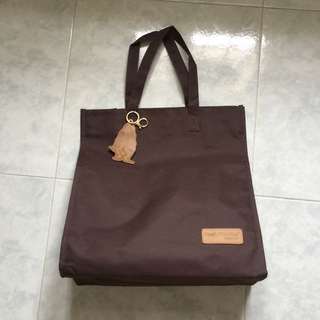 Hush Puppies Tote Bag With Keychain