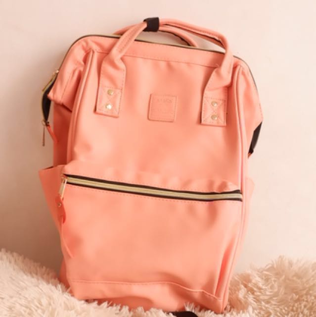 anello bag peach