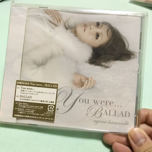 Ayumi Hamasaki You Were Ballad Cd Only Japan Press Entertainment J Pop On Carousell Ayumi Hamasaki You Were Ballad Cd Only Japan Press Entertainment J Pop On Carousell