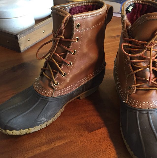 gore tex bean boots