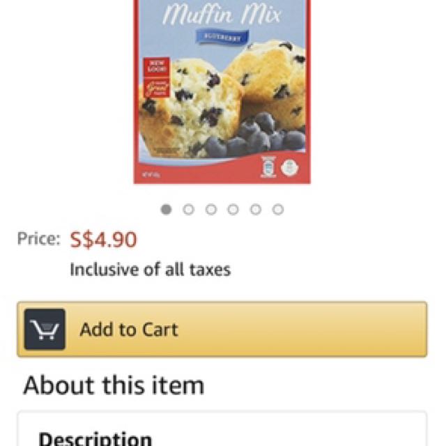 Betty Crocker’s, Food & Drinks, Homemade Bakes on Carousell