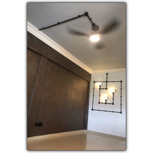 Black Conduit Pipe Design Service Furniture Home Decor On Carousell