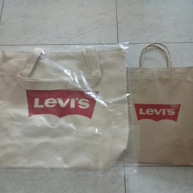 levis transparent bag