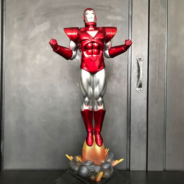 Bowen Designs Iron Man Silver Centurion Statue