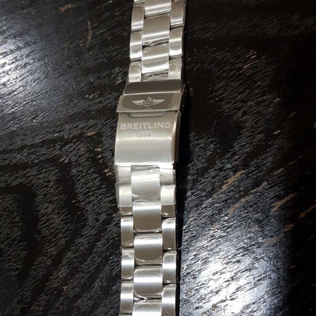 Superb Breitling Steel Mesh Bracelet