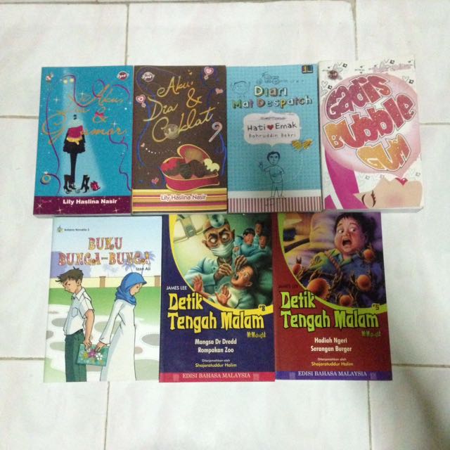Buku Novel Kanak Kanak Books Stationery Children S Books On Carousell