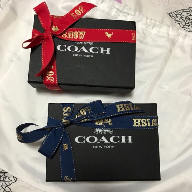 Coach bag gift box discount