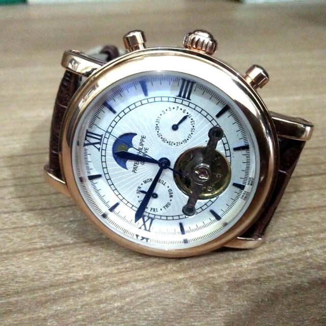 Jam Tangan Pria Patek Philippe Geneve Fesyen Pria Jam Tangan Di Carousell