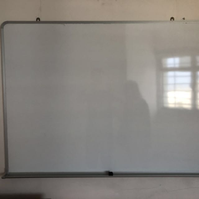 Stier Keelholte Voorschrift Large whiteboard (120cm x 90cm), Furniture & Home Living, Furniture, Tables  & Sets on Carousell