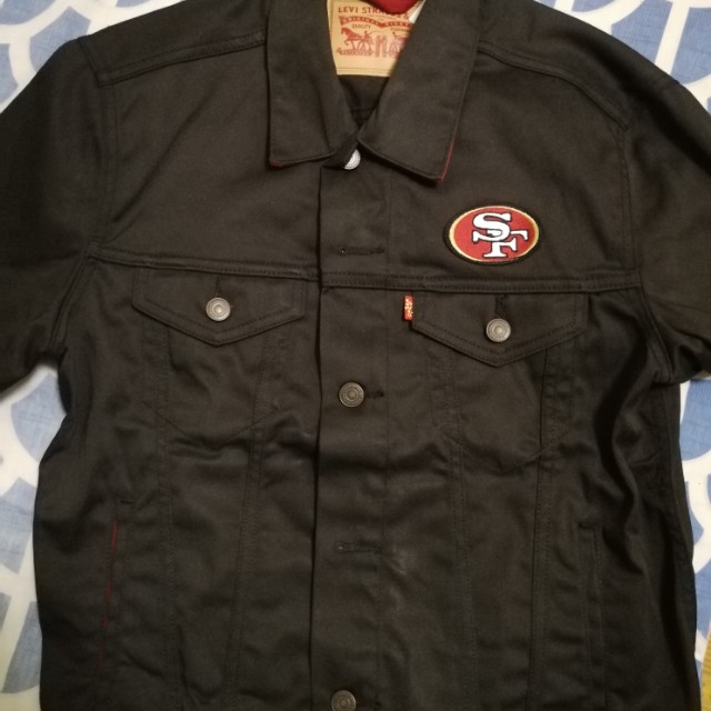 49ers levi's jacket top